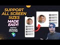 Multiple Screen Size Support in Android Jetpack Compose.