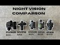 PVS69 vs NVG10 vs NVG30 VS XD4 Gen2+ VS Opsin: Budget digital and Analog Night vision comparison 2