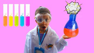 Easy DIY Science Experiments For Kids | learning colors