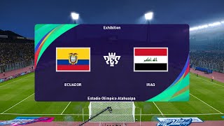 Ecuador vs Iraq (12/11/2022) International Friendlies PES 2021