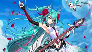 【白猫】初音 花咲ミク (雙) Lv.20000 逆らい愛！アゼウフ (弱打、突・HP5兆, 約1分11秒) 調整後【決戦クエスト】2023-06-05|#初音ミク#白猫プロジェクト#花咲ミク