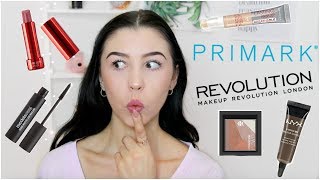 Testing NEW Drugstore Makeup - Primark, NYX, Makeup Revolution (& A FAIL)