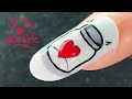 5 easy valentine's day nails art ideas 2024♥️Quick Valentine's Day Nail Design