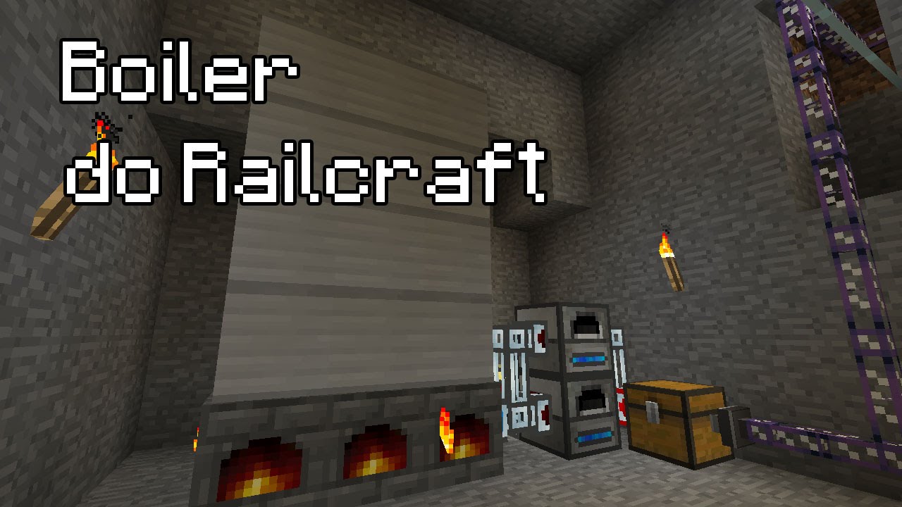 Minecraft Galvaspack Ep46 Boiler Do Railcraft Youtube