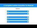 How to build a React accordion menu from scratch | Download Free Code