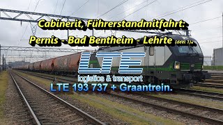 Cabinerit, Führerstandsmitfahrt: Pernis - Breukelen - Amersfoort - Deventer -  Bad Bentheim (Deel 1)