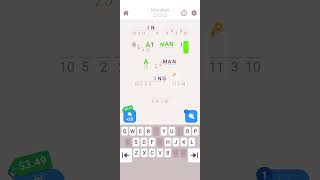 cryptogram: word logic puzzles (code 1492) level 19