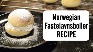 Recipe | Vegan Norwegian Fastelavnsboller | Carnival Buns