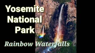 இயற்கை அழகு. வானவில் நீர்வீழ்ச்சிRainbow waterfalls. Yosemite National park|Tamil  | Modern Kannamma