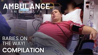 These babies weren’t waiting for the hospital 👶🚑 | Ambulance Australia | Compilation