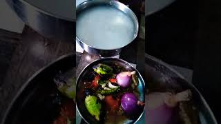 pakhala bhatare uli gute hele || amar desi khana pakhal #viral #ytshorts #shorts #sambalpuri #india