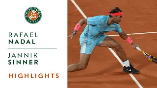 Rafael Nadal vs Jannik Sinner - Quarterfinals Highlights | Roland-Garros 2020