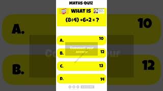 Quiz maths #quiz #mathstricks #puzzle #iqtest