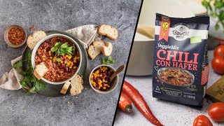 Zubereitung VeggieMix Chili con Hafer - Bauckhof Mühle