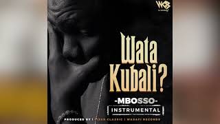Mbosso - Watakubali Instrumental( Audio)