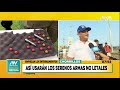 Serenos empezaron los entrenamientos para el uso de armas no letales