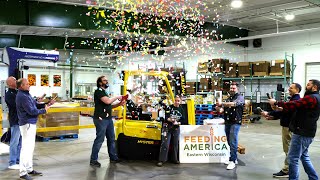 Feeding America Receives Critical Lift Truck - Forklift Donation from Fairchild Equipment and IEWC