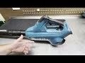 the hand held tornado makita 36v electric blower xbu02 dub362 full review u0026 use