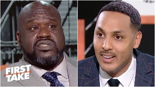 [FULL] Shaq and Ryan Hollins debate: Will LeBron James be on the Lakers' Mt. Rushmore? | First Take