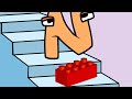 ALPHABET LORE STEPS ON A LEGO DIES!! | Funny Animation Meme in Flipaclip