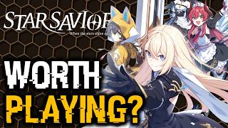 STAR SAVIOR - TURN BASED WAIFU ANIME GACHA WITH A TWIST? FIRST IMPRESSIONS!