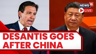 Presidential Candidate & Florida Governor Ron DeSantis Cracks Down on Communist China I CCP Vs USA