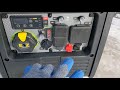 Champion 4500 watt remote start generator walk around and review