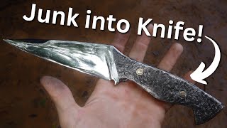 Making a Knife From Scrap Metal