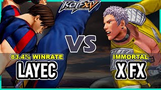 KOF XV 🔥 Layec (Rugal/Kim/O.Chris) vs X FX (Kyo/Yashiro/Iori)