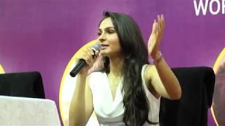 Andrea Jeremiah Celebrates Women's Day Jeppiar Engineering College