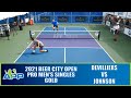 APP Beer City Pickleball Open: PRO MEN'S SINGLES GOLD: Jocelyn Devilliers vs JW Johnson