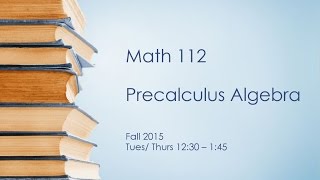 Math 112 Review 107