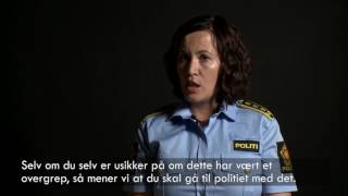 Gå til politiet om du er usikker