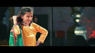 Mehndi Dance | little cute girl | Lehanga | By Jass Manak