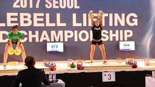 IUKL Kettlebell World Championships Women's 16kg TALC