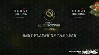 Globe Soccer award 433 year 2018