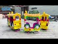 epark track my train amusement park ride electric mini children track train game machine