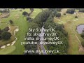 river wey wey navigation river thames to pyrford lock aerial drone footage 4k uhd