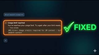 How to Fix Claude Code "1M Context" API Error on macOS