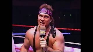 Reno Riggins promo Music City Wrestling 41 aired 7-25-98