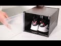 unboxing and reviewing the yitahome shoe box together