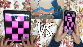 Magic Tiles 3 - IPAD vs MOBILE - WORLD RECORD😱🔥!!!