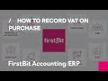 How to Record VAT on purchase