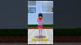 Mio makan buah kutukan Sakura School Simulator Horror #sakuraschoolsimulator #viral #shorts