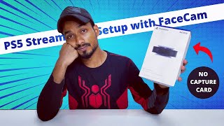 Stream Setup Without Capture Card PS5 HD Camera Unboxing and Setup