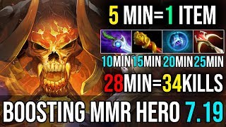 28Min=34Kills [Clinkz] THIS HERO IS STILL THE BEST FOR BOOSTING MMR 7.19 By SneyKing Dota 2 FullGame