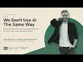 We Don't Use AI The Same Way: Live Vibe Coding