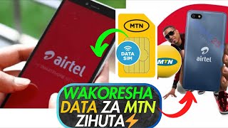 AIRTEL IMAGINE  EP 1:  DATA ZA MTN REBA UKO WAKORESHA DATA ZA MTN ZIGAKORA NEZA 💯 STEP by STEP