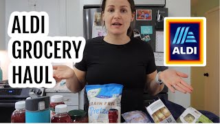 ALDI Grocery Haul (with new items) // healthy, gluten free \u0026 pregnancy friendly 😉 // March 2022