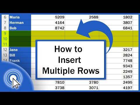 How to Insert Multiple Rows in Excel (The Simplest Way)